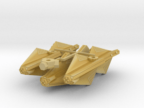 3125 Scale Tholian War Cruisers (3) SRZ in Tan Fine Detail Plastic