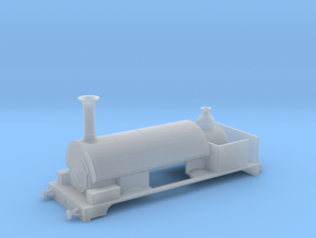 Cambrian saddle tank in Clear Ultra Fine Detail Plastic