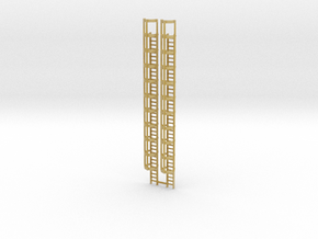 40ft Cage Ladder (x2) 1/144 in Tan Fine Detail Plastic