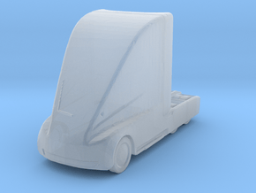 Tesla Semi Truck 1/285 in Clear Ultra Fine Detail Plastic