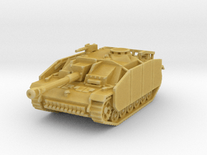 StuG III G late (schurzen) 1/160 in Tan Fine Detail Plastic