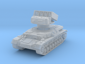 Panzer IV Raketenwerfer 1/87 in Clear Ultra Fine Detail Plastic