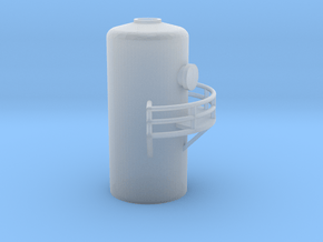 'N Scale' - 10' Distillation Tower - Top in Clear Ultra Fine Detail Plastic