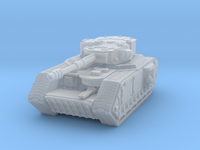 'Jurten' Heavy Battle Tank in Clear Ultra Fine Detail Plastic