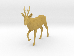 Roe Deer 1:25 Walking Male in Tan Fine Detail Plastic