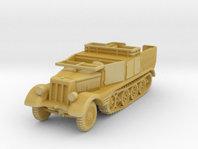 Sdkfz 11 (open) (window down) 1/144 in Tan Fine Detail Plastic