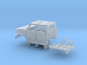 GMC/Chevrolet C 6000 4 Door Cab Kit 1-87 HO Scale  in Clear Ultra Fine Detail Plastic