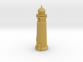 Lighthouse (round) 1/200 in Tan Fine Detail Plastic