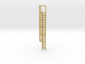 20ft Cage Ladder 1/48 in Tan Fine Detail Plastic