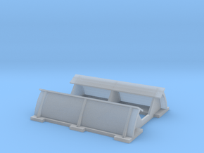 Steel Coil Cradle in Clear Ultra Fine Detail Plastic