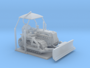 O scale  D47U Bulldozer in Clear Ultra Fine Detail Plastic