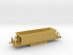 N Gauge 1:148 Seacow Engineers Ballast Wagon in Tan Fine Detail Plastic