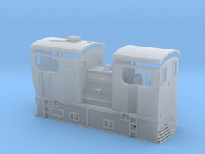 00 Scale Y10 LNER Sentinel Shunter in Clear Ultra Fine Detail Plastic