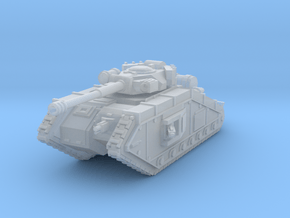 King Russ tank with Trenchskids in Clear Ultra Fine Detail Plastic
