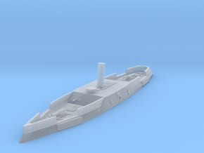 1/600 Porter and Williamson Casemate Ironclad in Clear Ultra Fine Detail Plastic