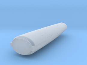 1000 Mars class secondary hull part in Clear Ultra Fine Detail Plastic