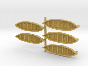 1-350 Scale 28ft Life Boats in Tan Fine Detail Plastic