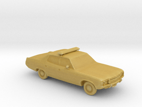 DOH 1970 Dodge Polara Sherriff 1:160 scale in Tan Fine Detail Plastic