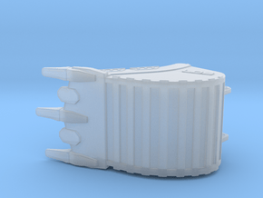 QC120 Fundamentlöffel / fundament bucket in Clear Ultra Fine Detail Plastic