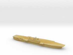Malta-Class CV, Angled Deck, 1/1800 in Tan Fine Detail Plastic