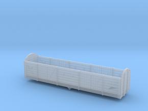 RNAD High Sided Wagon Body and Frames in Clear Ultra Fine Detail Plastic
