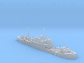 German Sperrbrecher 27 basic hull etc 1:600 WW2 in Clear Ultra Fine Detail Plastic