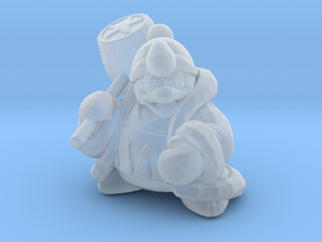 King Dedede 1/60 miniature for games and rpg in Clear Ultra Fine Detail Plastic