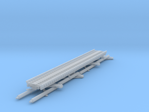 Nn3 Low Trestle Bridge Parts in Clear Ultra Fine Detail Plastic