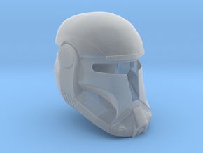1/6th scale Republic Commando Helmet  in Clear Ultra Fine Detail Plastic
