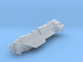 Halo Athens Class Carrier in Clear Ultra Fine Detail Plastic