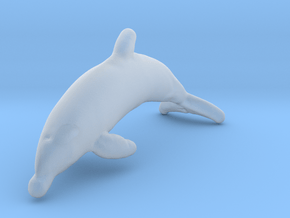 Bottlenose Dolphin 1:160 Breaching 1 in Clear Ultra Fine Detail Plastic