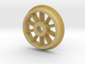 Marklin - Gauge 1 - 10 Spoke Bogie/Tender Wheel in Tan Fine Detail Plastic