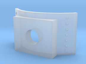 Boiler Lowering Cylinder Saddle for MDC HOn3 Kits in Clear Ultra Fine Detail Plastic