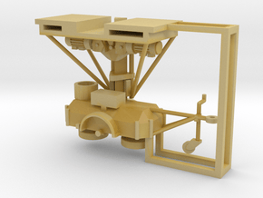 Fahrbares Hubgerüst - FH 1600 Fahrstellung - 1:120 in Tan Fine Detail Plastic