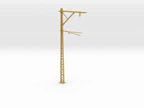 VR Stanchion 76mm (Standard) 1:87 Scale in Tan Fine Detail Plastic