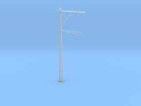 VR Stanchion 76mm (Standard) 1:87 Scale in Clear Ultra Fine Detail Plastic