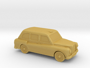 Printle Thing London Taxi 1/87 in Tan Fine Detail Plastic