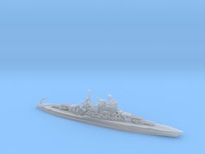 US New Mexico-Class Battleship in Clear Ultra Fine Detail Plastic