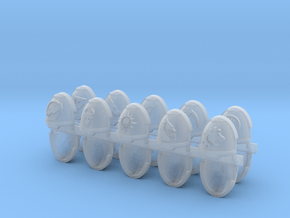 Commission 175 Gravus shoulder pads x20 in Clear Ultra Fine Detail Plastic