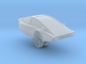 1-87 Scale Tri-Magnum Kit-Car in Clear Ultra Fine Detail Plastic