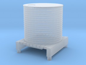 Water Tank 1/100 in Clear Ultra Fine Detail Plastic