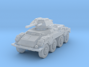 Sdkfz 234-1 late 1/160 in Clear Ultra Fine Detail Plastic