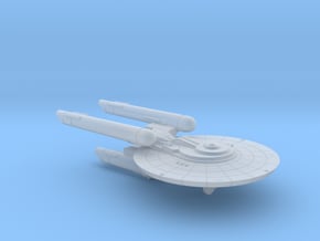 3788 Scale Federation New Command Cruiser (NCC) in Clear Ultra Fine Detail Plastic