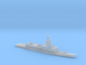 1/1250 Scale Spanish Navy F-110-class frigate in Clear Ultra Fine Detail Plastic