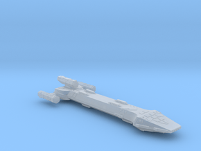 3788 Scale Hydran X-Ship Ranger-X Heavy Cruiser CV in Clear Ultra Fine Detail Plastic