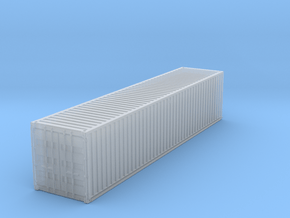 40ft Shipping Container 1/144 in Clear Ultra Fine Detail Plastic