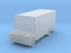 UPS Delivery Van 1/160 in Clear Ultra Fine Detail Plastic