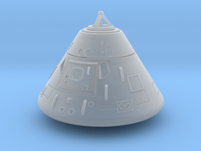 052G Apollo Command Module Space 1/72 in Clear Ultra Fine Detail Plastic