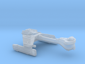 3788 Scale Klingon X-Ship F5XK Frigate WEM in Clear Ultra Fine Detail Plastic