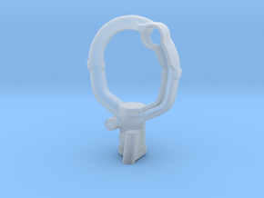 Spade Grip Revised type A in Clear Ultra Fine Detail Plastic